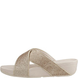 Fitflop Lulu Glitterdust Cross Slides