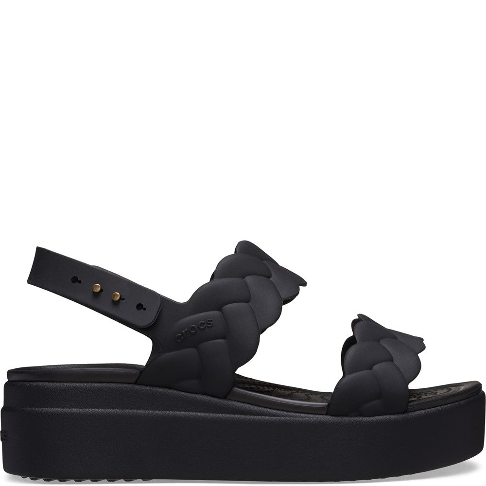 Crocs Brooklyn Woven Low Wedge