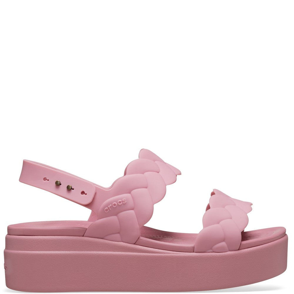 Crocs Brooklyn Woven Low Wedge