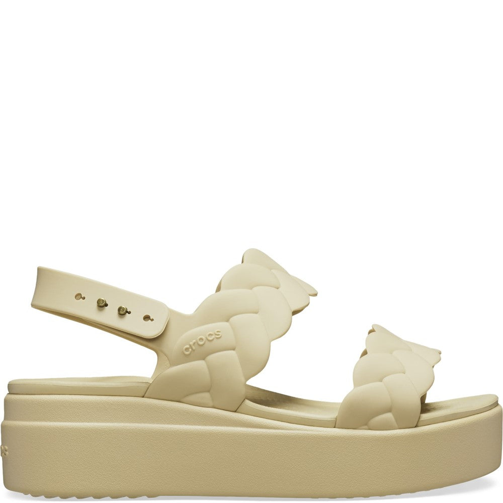 Crocs Brooklyn Woven Low Wedge