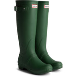 Hunter Original Tall Tartan Back Strap Wellington Boots
