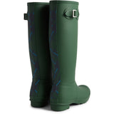 Hunter Original Tall Tartan Back Strap Wellington Boots