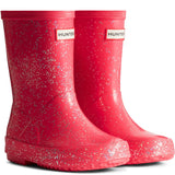 Hunter Kids First Giant Glitter Wellington