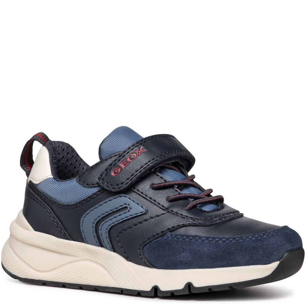 Boys Geox J ROONER D SNEAKERS Navy