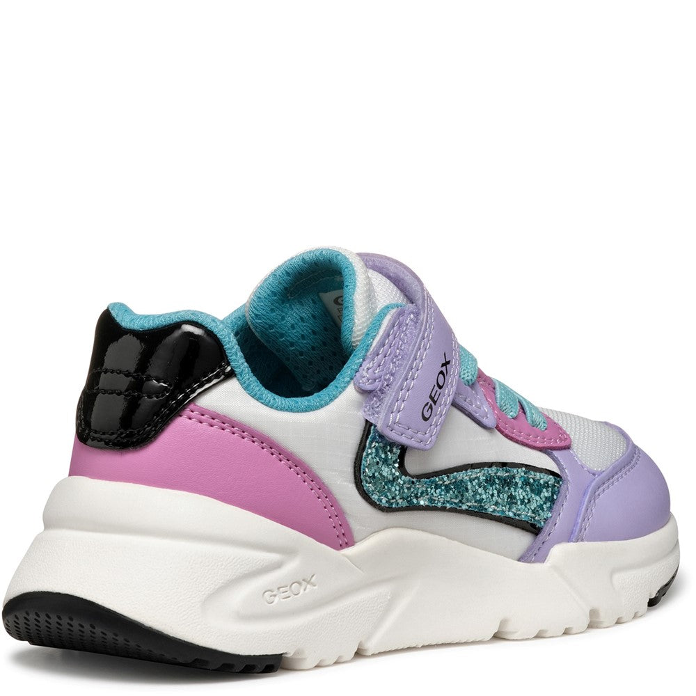 Geox J Loftus Boy E, kinderschoenen, Wit Navy, 35 EU Geox J Loftus Boy E, kinderschoenen, Wit Navy, 35 EU