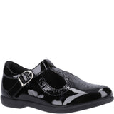 Hush Puppies Britney XL Patent Senior School Shoes