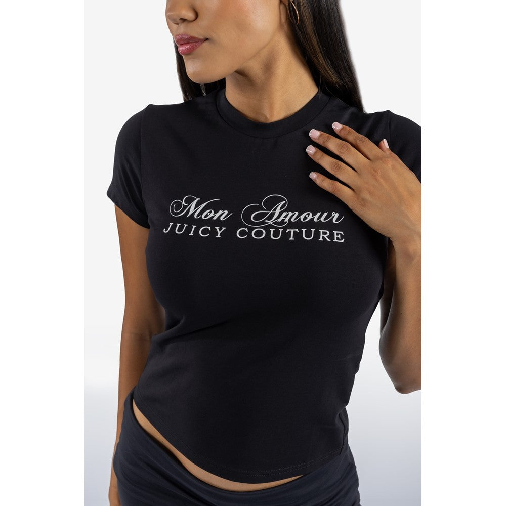 Juicy Couture Mon Amour Fitted T-Shirt