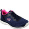 Navy hot pink