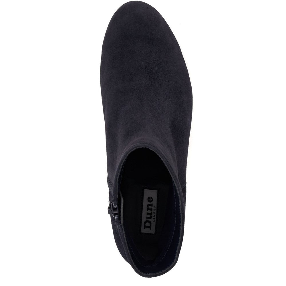 Dune Pippie Wide Fit Ankle Boots