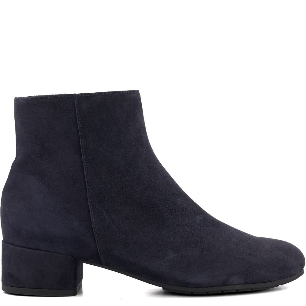 Dune Pippie Wide Fit Ankle Boots