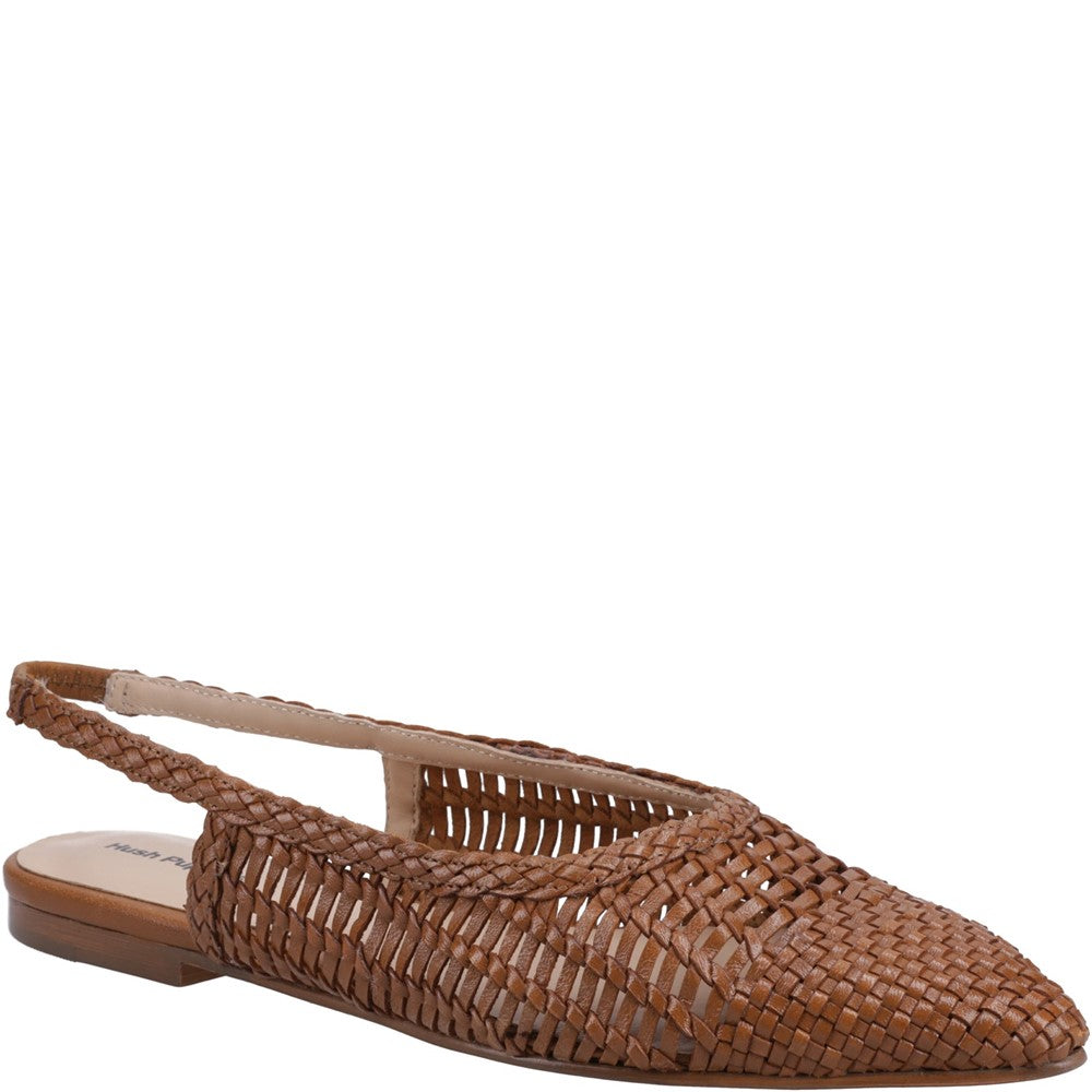Hush Puppies Dalia Woven Slingback Ballerinas