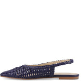 Hush Puppies Dalia Woven Slingback Ballerinas