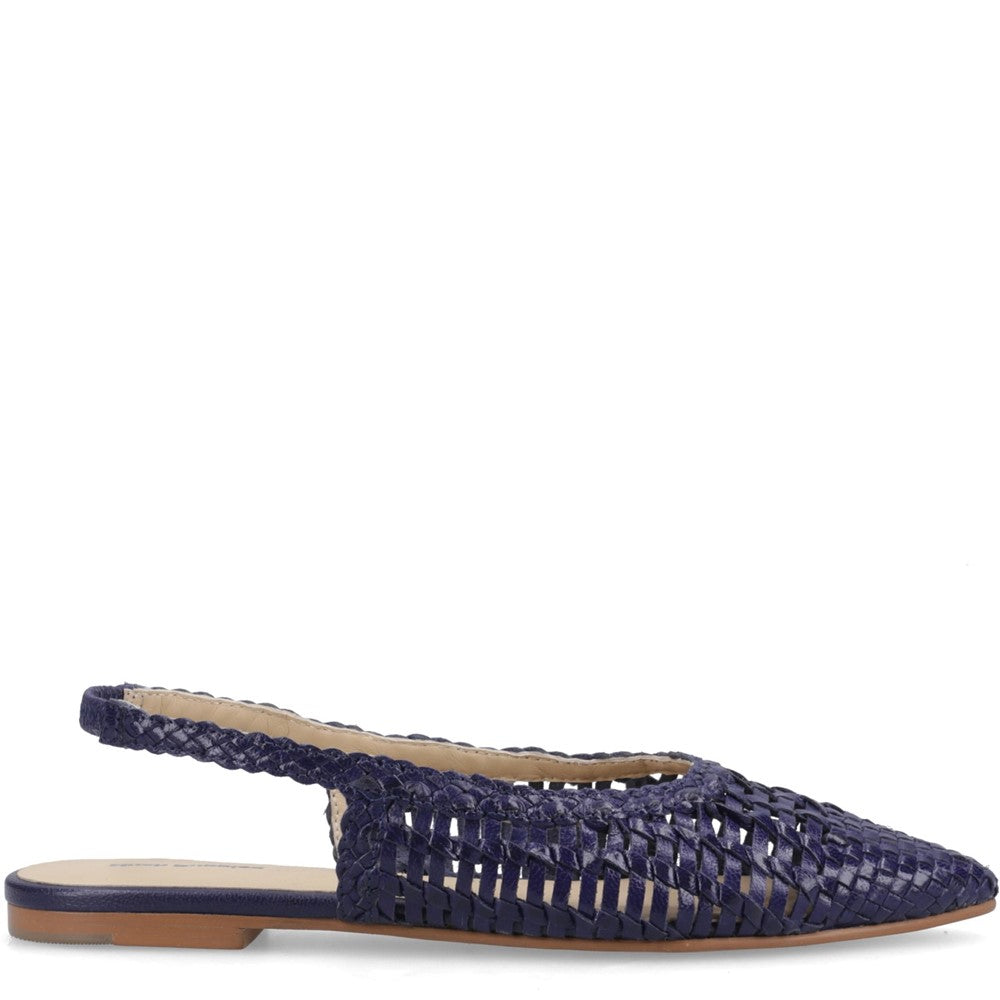 Hush Puppies Dalia Woven Slingback Ballerinas