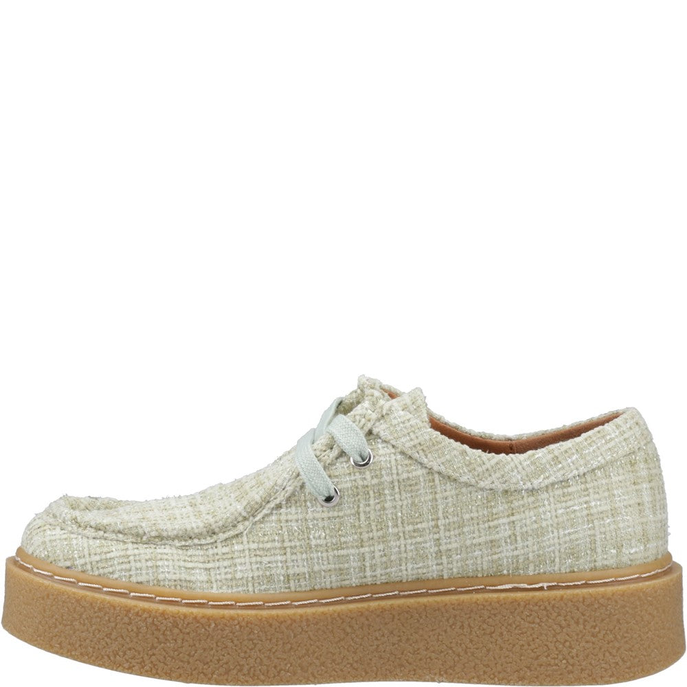 Hush Puppies Bridie Textile Mocc Toe