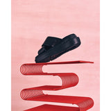 Hush Puppies Uplift Crossover Slides