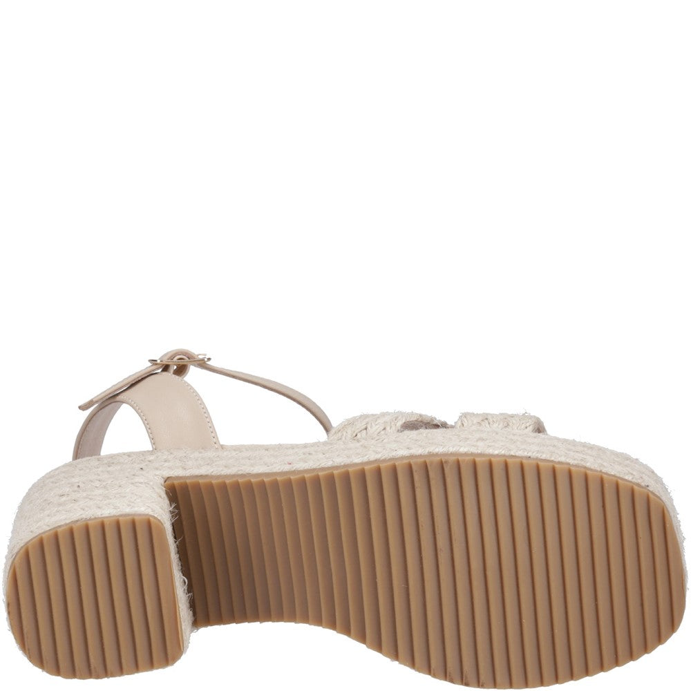 Hush Puppies Jamelia Espadrille Heel Sandal