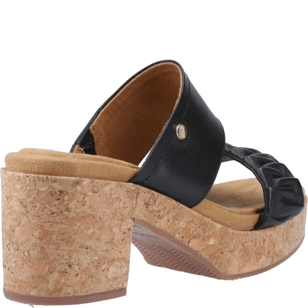 Hush Puppies Poppy Ruched Slide