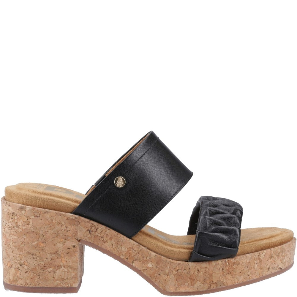 Hush Puppies Poppy Ruched Slide