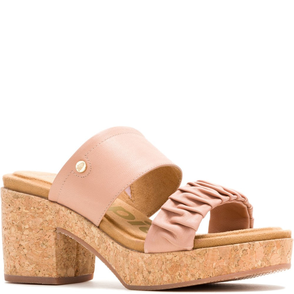Hush Puppies Poppy Ruched Slide