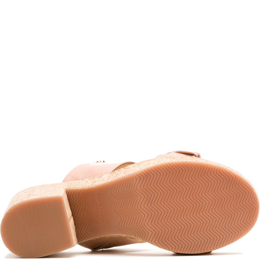 Hush Puppies Poppy Ruched Slide