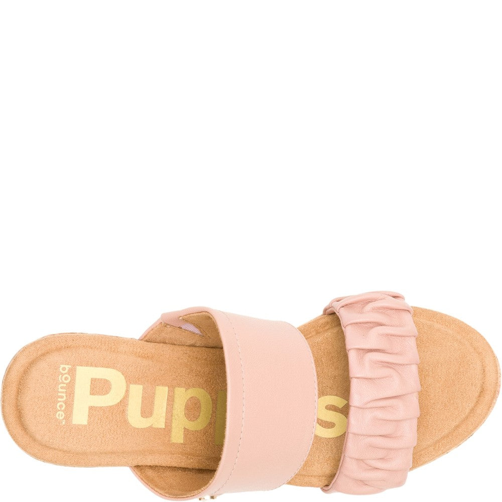 Hush Puppies Poppy Ruched Slide