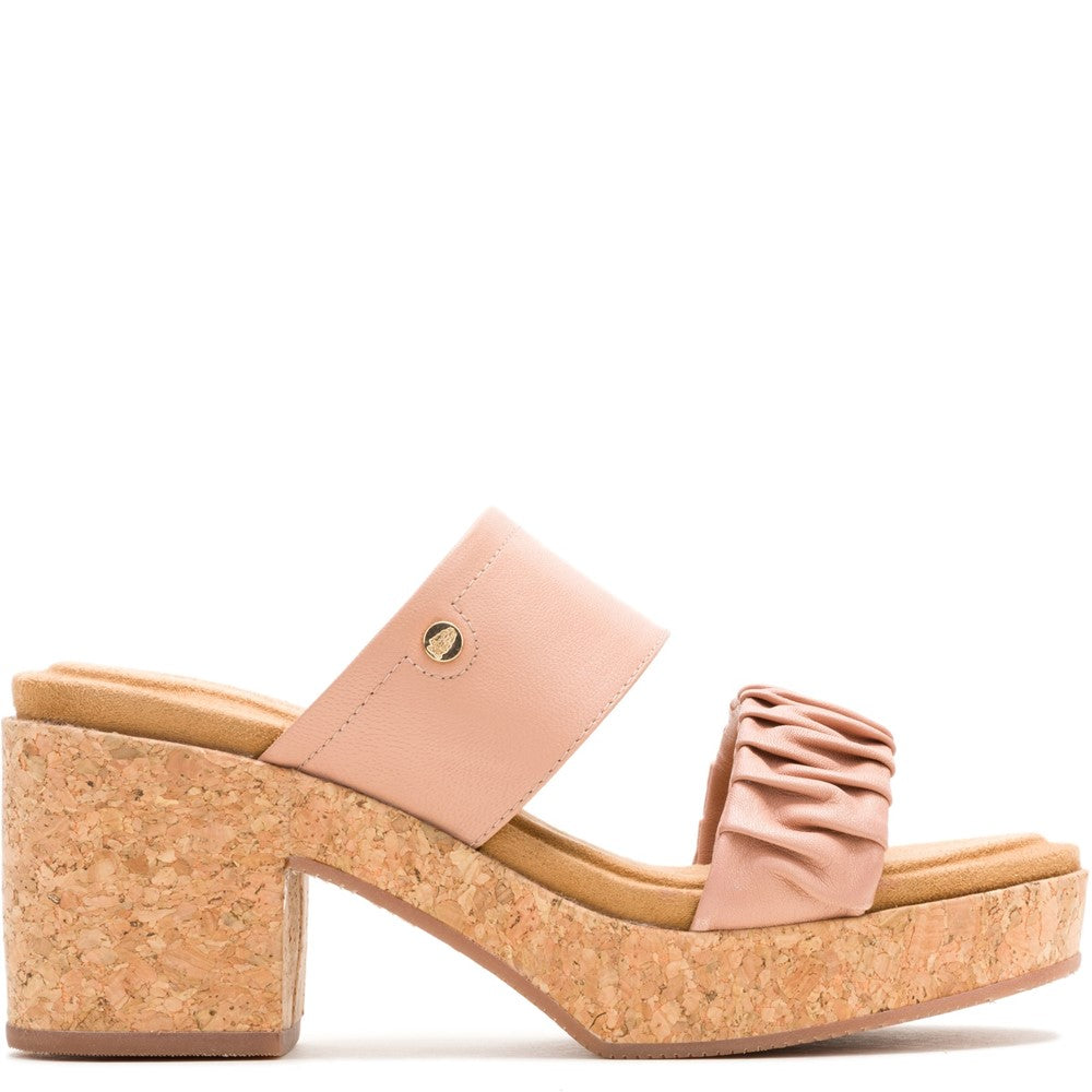 Hush Puppies Poppy Ruched Slide