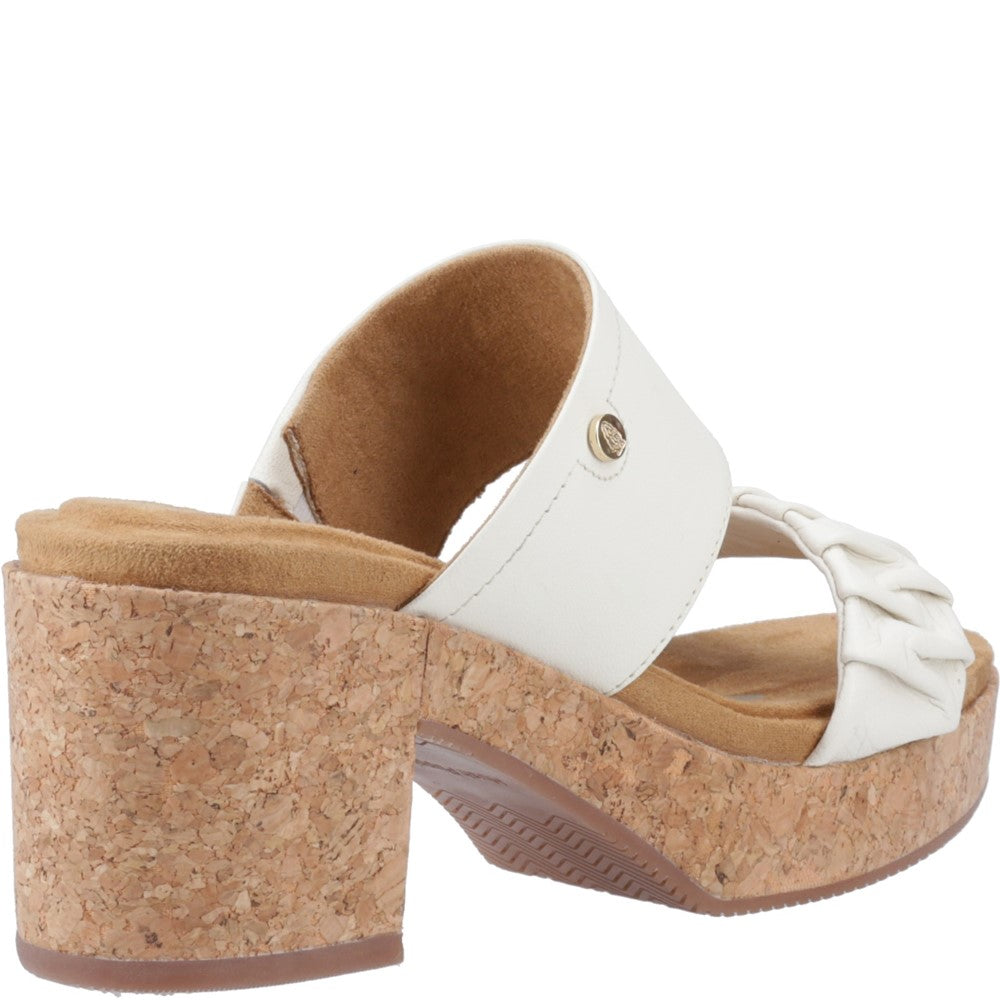 Hush Puppies Poppy Ruched Slide
