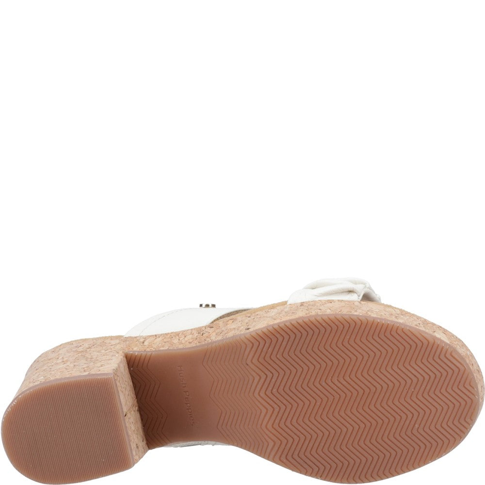 Hush Puppies Poppy Ruched Slide