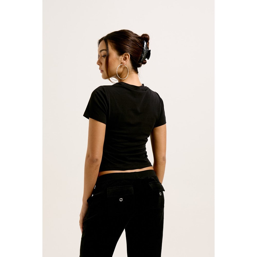 Juicy Couture Impact Juicy Logo Short Sleeve Top
