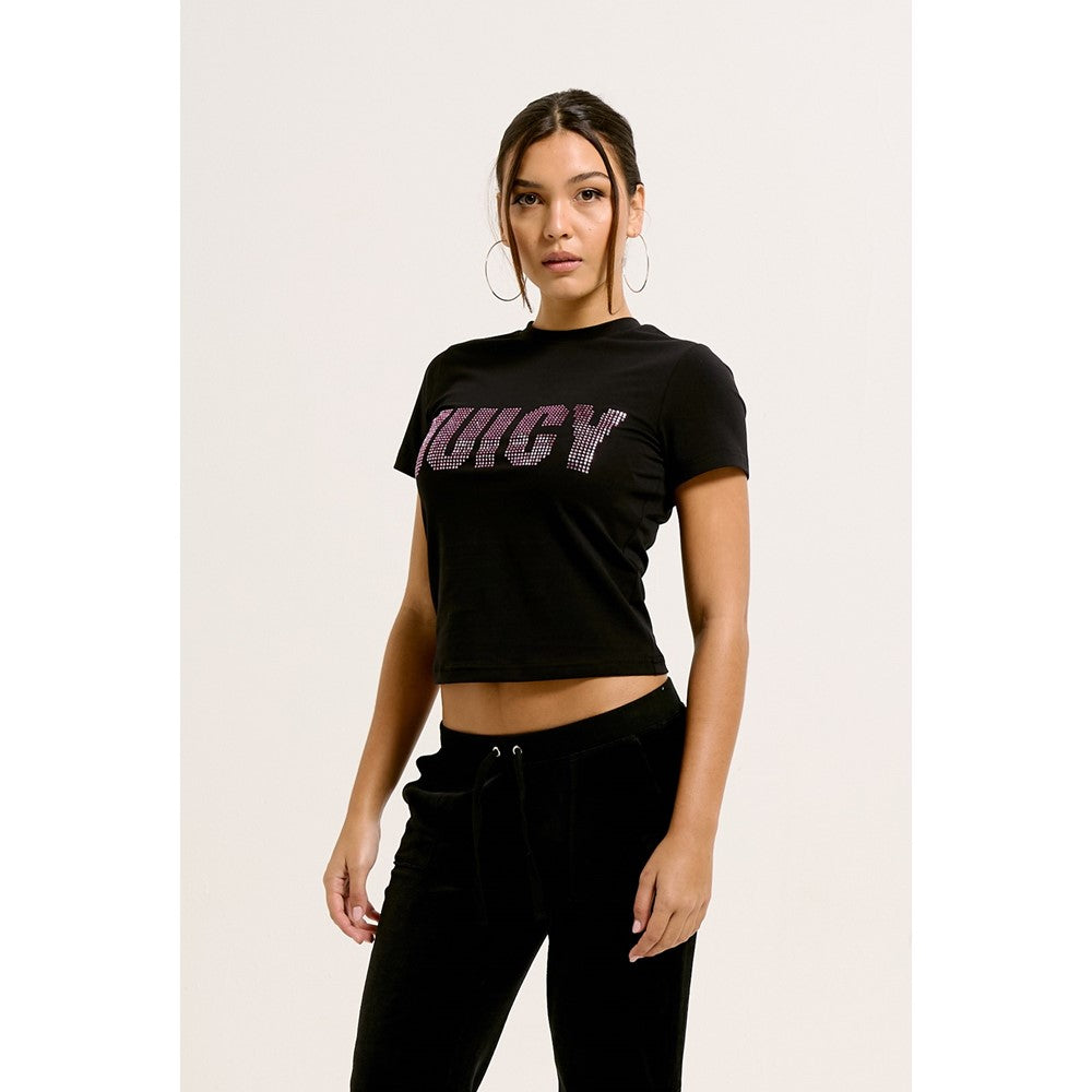 Juicy Couture Impact Juicy Logo Short Sleeve Top