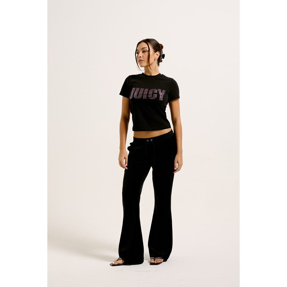 Juicy Couture Impact Juicy Logo Short Sleeve Top
