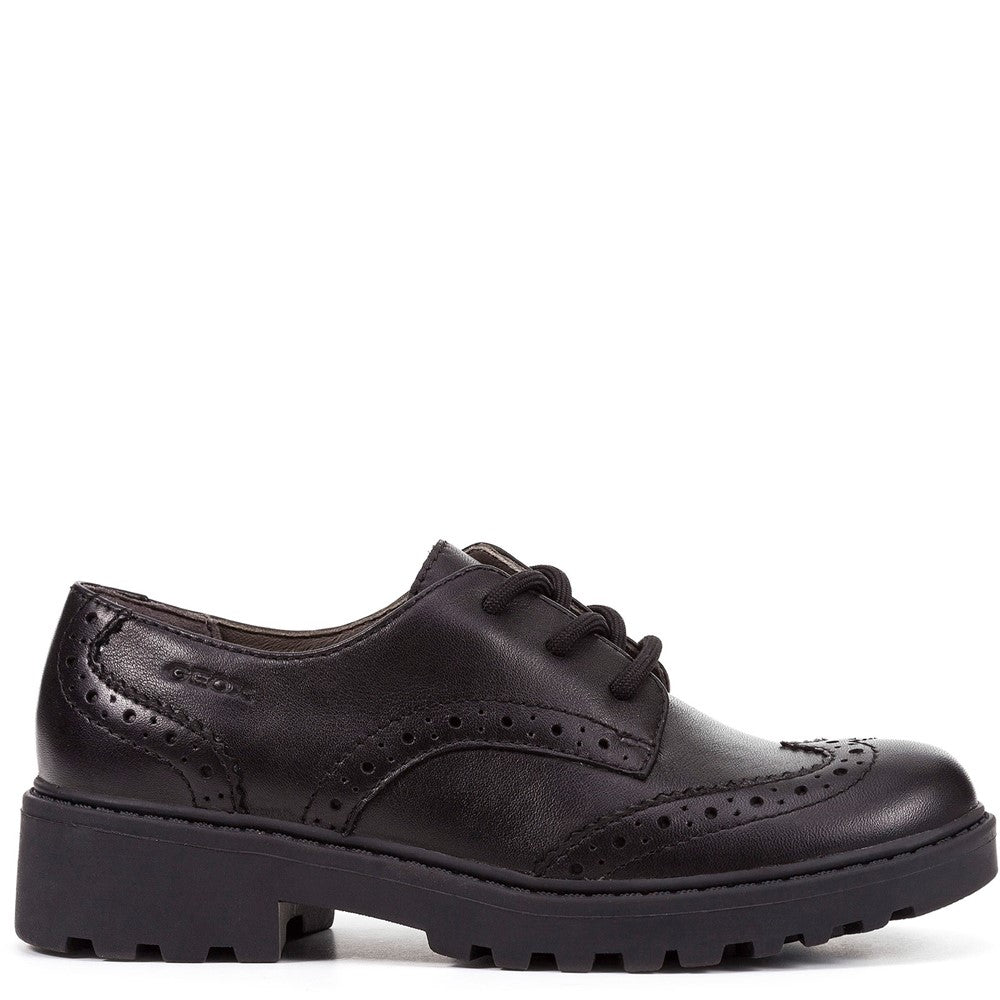 Geox J Casey G. N School Shoes Size 6 - 6.5