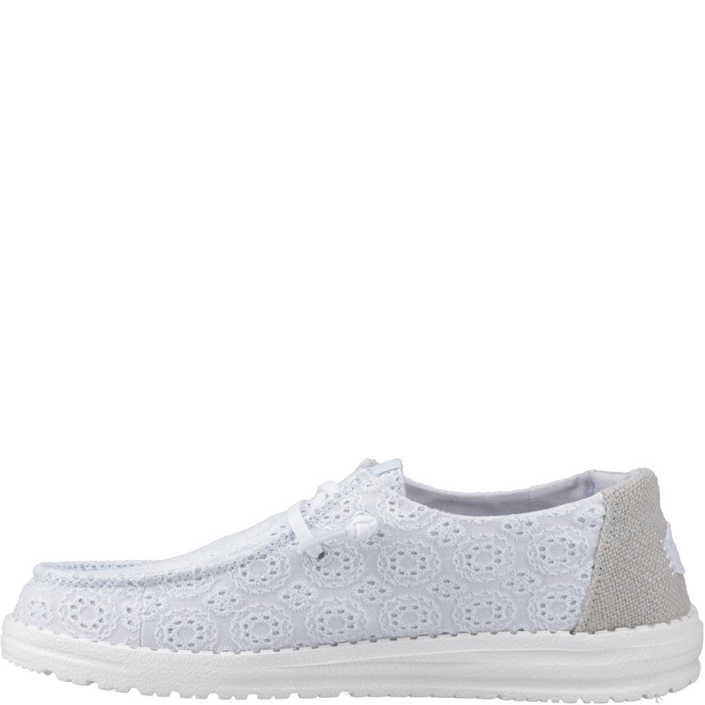 HEYDUDE Wendy Eyelet Lace Shoes