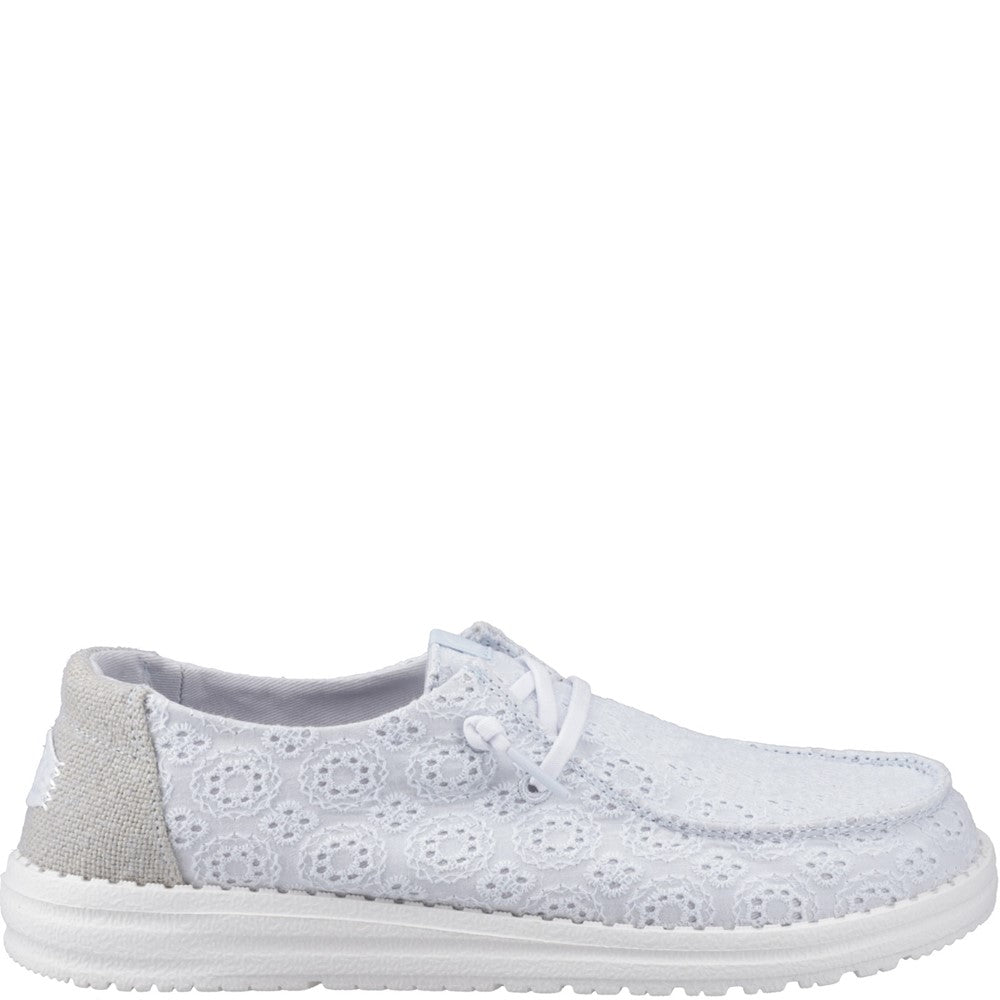 HEYDUDE Wendy Eyelet Lace Shoes