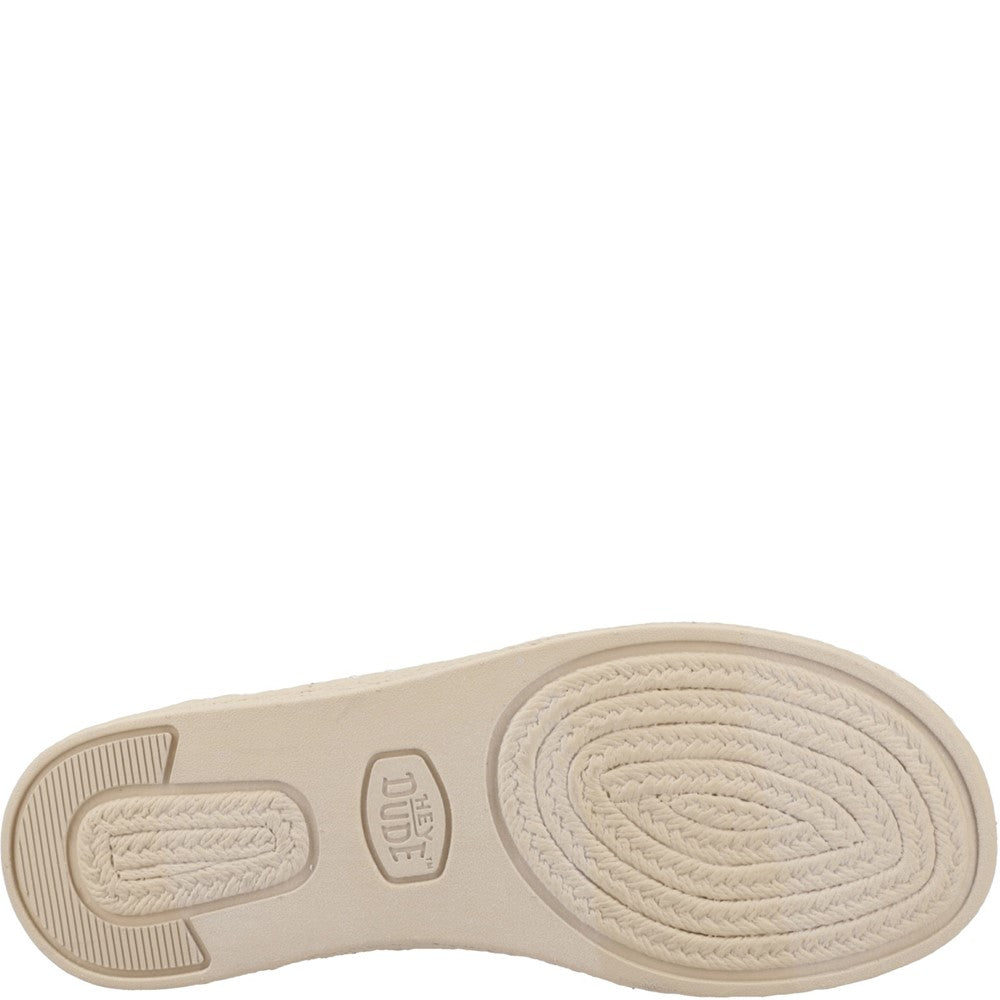HEYDUDE Wendy Espadrille Retro Palm Shoes