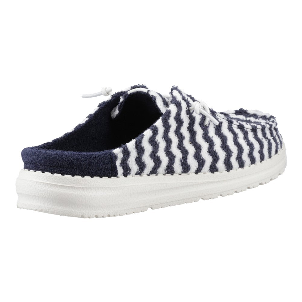 HEYDUDE Wendy Slip Terry Stripe Mule