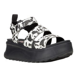 HEYDUDE Delray Buckle Animal Sandal