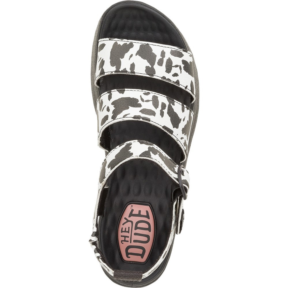 HEYDUDE Delray Buckle Animal Sandal