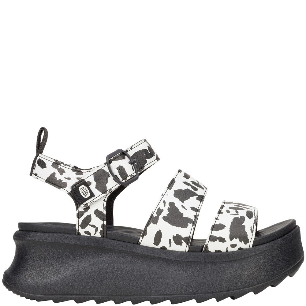 HEYDUDE Delray Buckle Animal Sandal