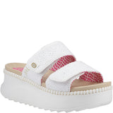 HEYDUDE Delray Slide Eyelet Sandal