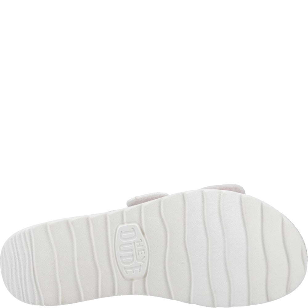 HEYDUDE Delray Slide Eyelet Sandal