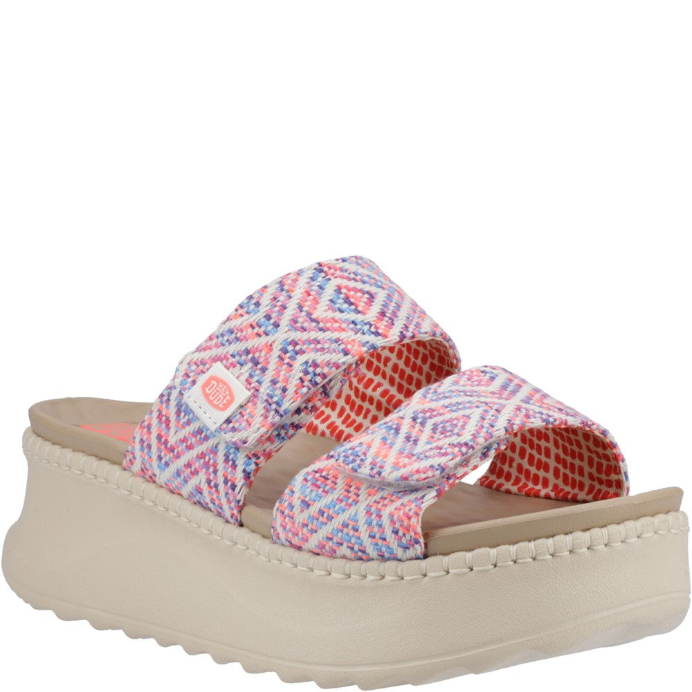 HEYDUDE Delray Slide Surf Baja Sandal