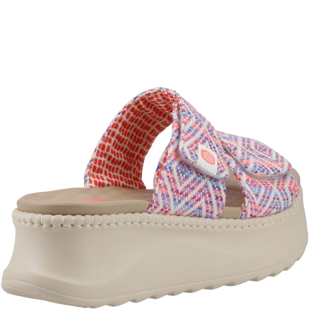 HEYDUDE Delray Slide Surf Baja Sandal