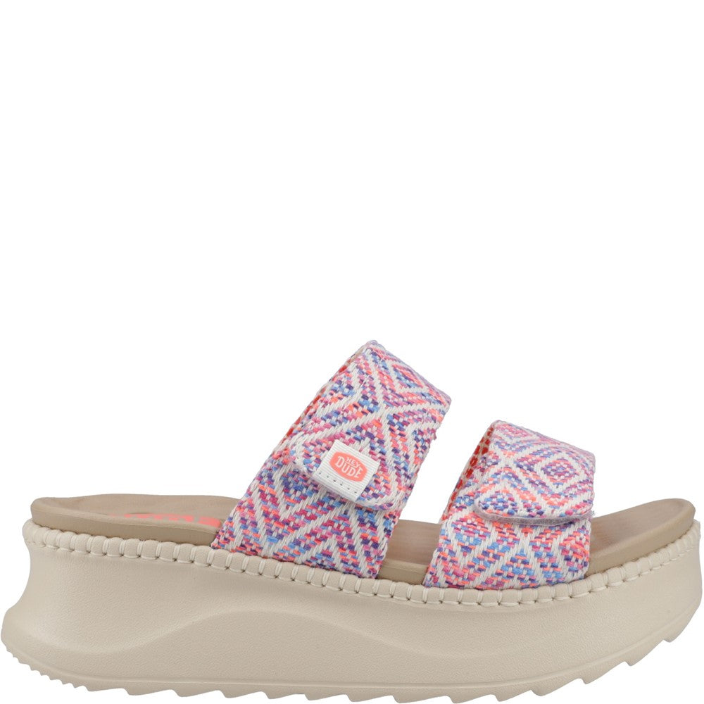 HEYDUDE Delray Slide Surf Baja Sandal