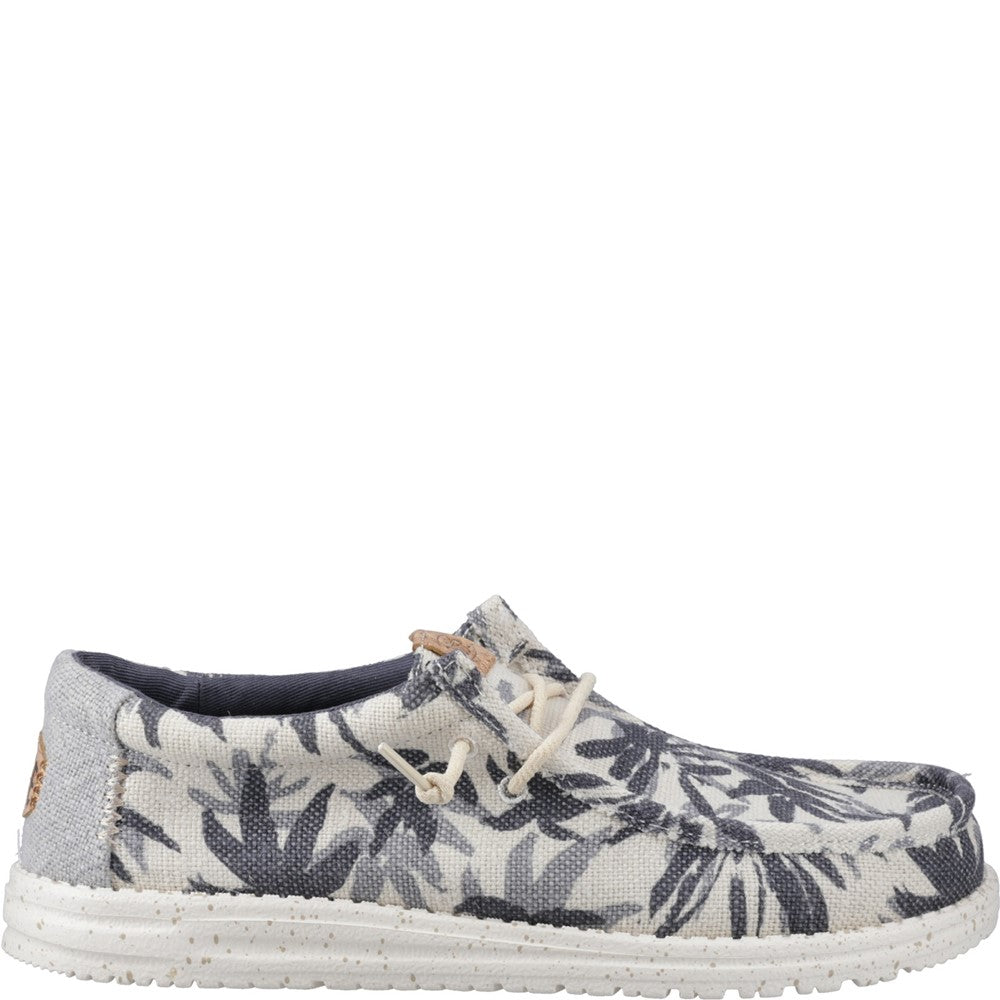 HEYDUDE Wally Palm Jute Shoes