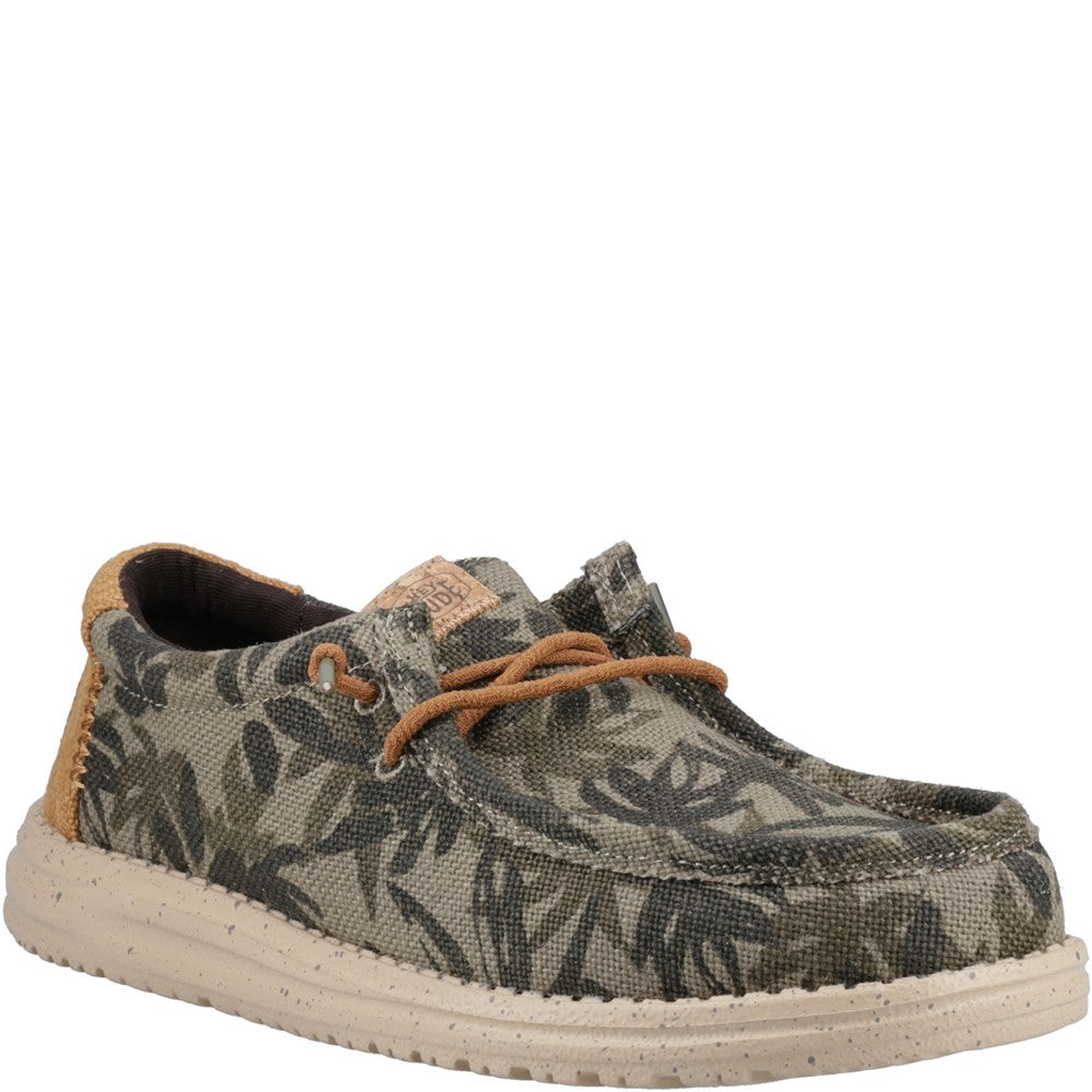 HEYDUDE Wally Palm Jute Shoes