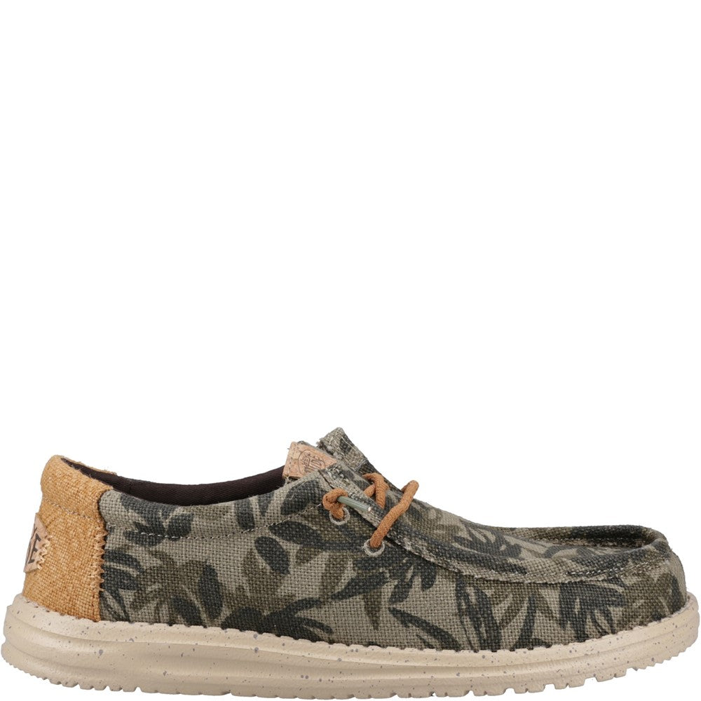 HEYDUDE Wally Palm Jute Shoes