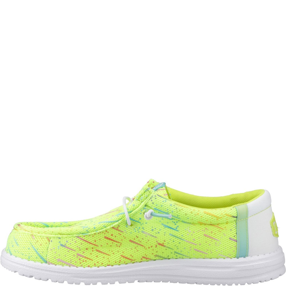 HEYDUDE Wally Party Mesh Shoes