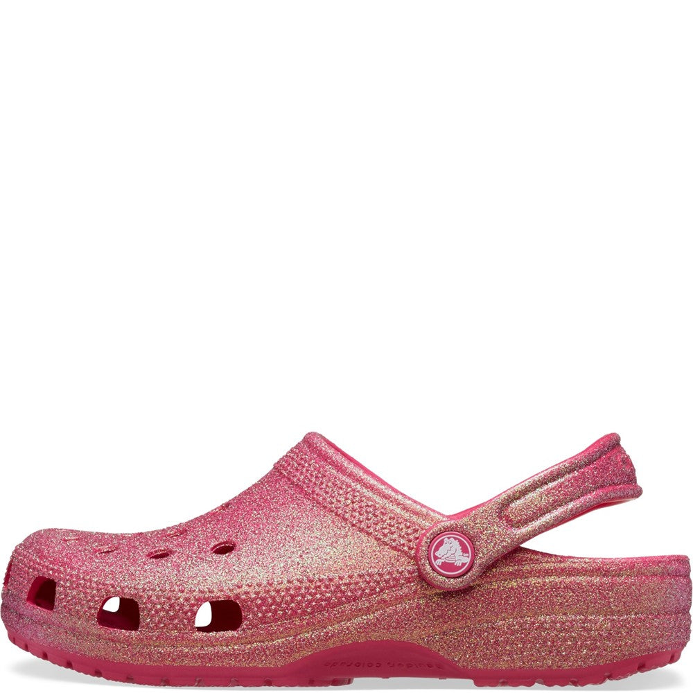 Crocs Unisex Classic Glitter Clog