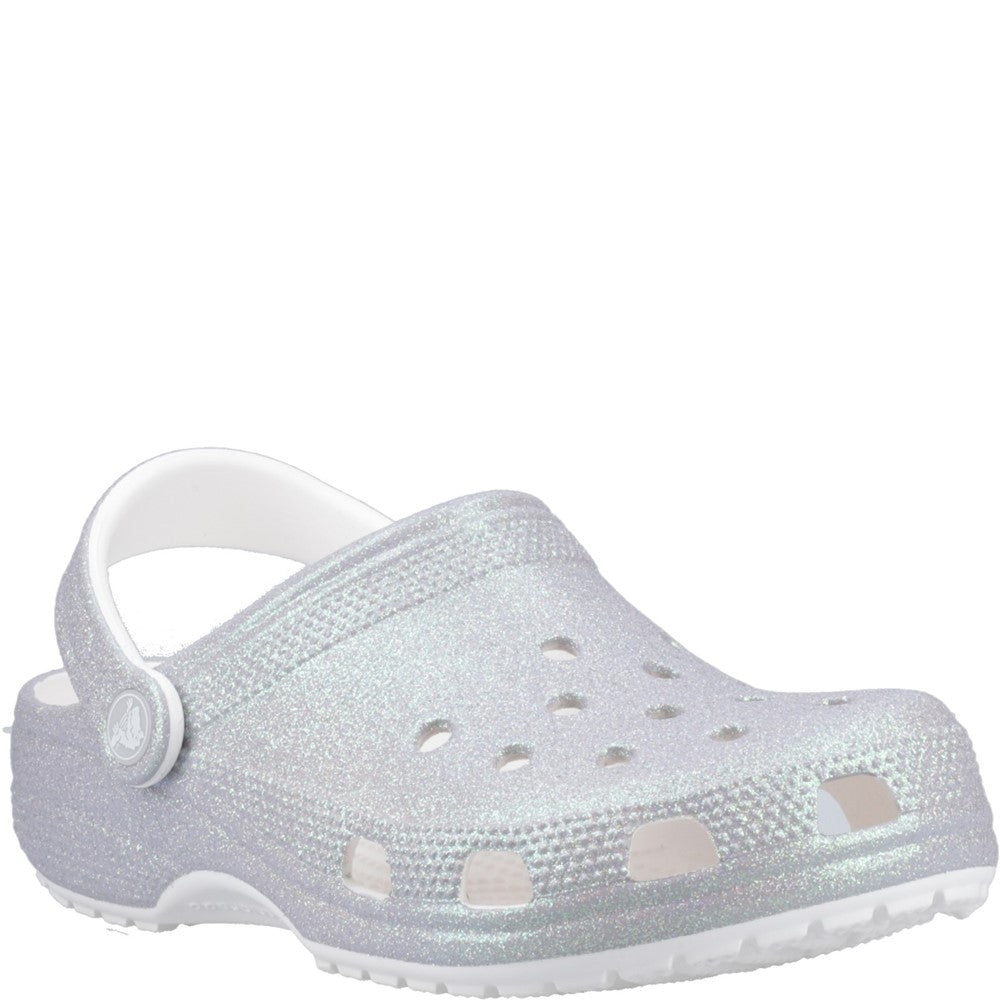 Crocs Unisex Classic Glitter Clog